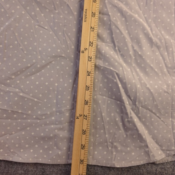 J Crew Flex Shirt XL Gray Geometric Long Sleeve Button Down Pocket - Picture 6 of 9